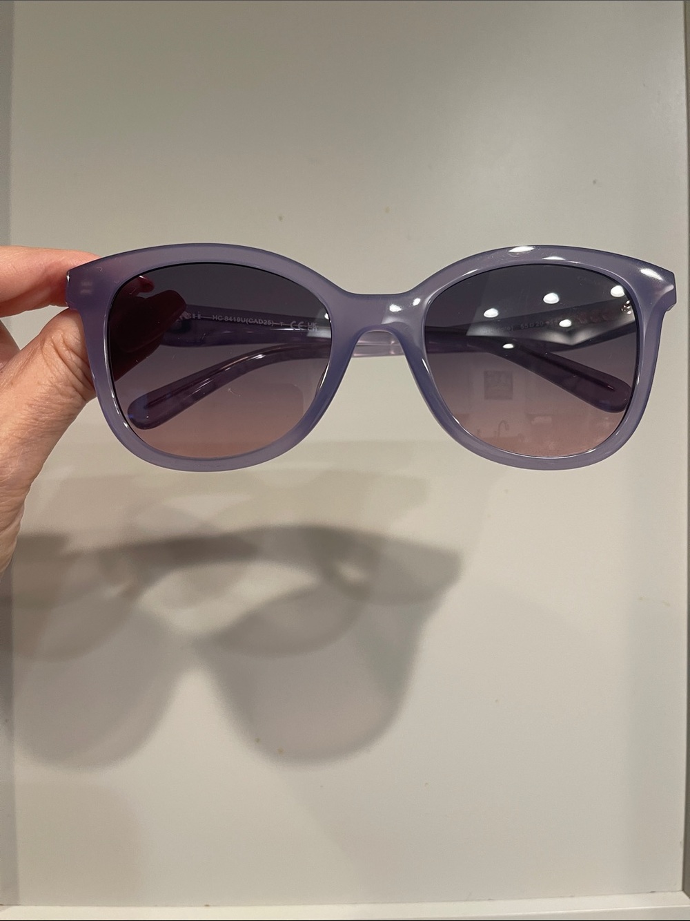 NEW Coach Violet Frame and Lenses Sunglasses - MSRP $181 - Picture 6 of 11